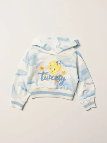 Felpa Monnalisa in cotone con stampa (55342656) Felpa Monnalisa in cotone con stampa (55342656)