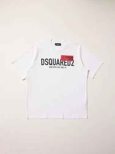 T-shirt Dsquared2 Junior in cotone con logo (55342682) T-shirt Dsquared2 Junior in cotone con logo (55342682)