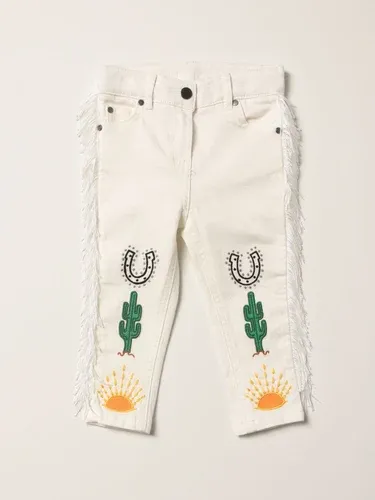 Jeans Stella McCartney in denim con ricami (55443592)