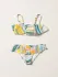 Costume a bikini Emilio Pucci con stampa astratta (55443603)
