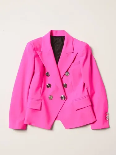 Blazer Balmain in lana vergine stretch (55443580)