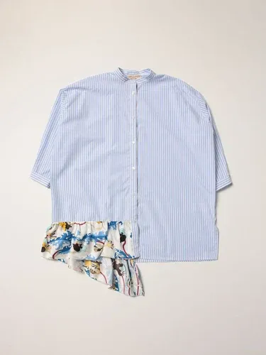 Abito Emilio Pucci in misto cotone con rouches (55443609) Abito Emilio Pucci in misto cotone con rouches (55443609)