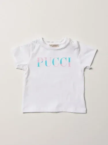 T-shirt Emilio Pucci in cotone con logo (55443611)