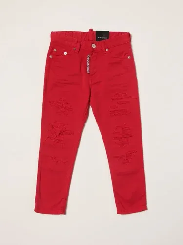 Jeans DSQUARED2 JUNIOR Bambino colore Rosso (55623115)