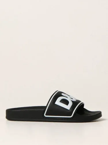 Sandalo slide Dolce & Gabbana con logo (57658829)