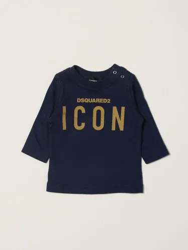 T-shirt Dsquared2 Junior in cotone con logo Icon (55623129)