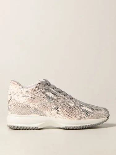 Sneakers Interactive Hogan in pelle con stampa pitone (55623215) Sneakers Interactive Hogan in pelle con stampa pitone (55623215)