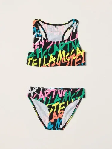 Costume a bikini Stella McCartney con stampa logo (55672503)