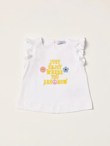 T-shirt Chiara Ferragni con stampa just enjoy where you are now (55695664)