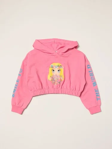 Felpa corta Chiara Ferragni con stampa Mascotte (55695670) Felpa corta Chiara Ferragni con stampa Mascotte (55695670)