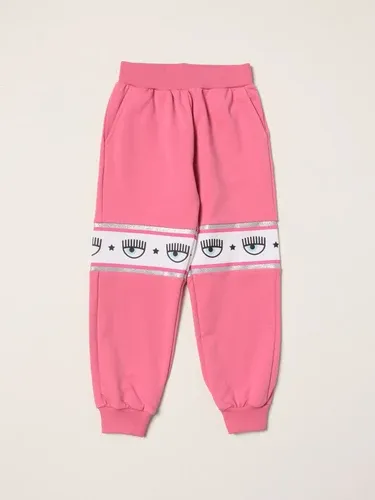 Pantalone jogging Chiara Ferragni con bande Eyes Flirting all over (55695673) Pantalone jogging Chiara Ferragni con bande Eyes Flirting all over (55695673)