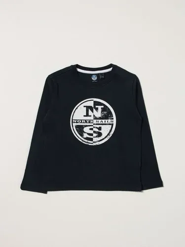 T-shirt North Sails in cotone stretch con logo (55736407)