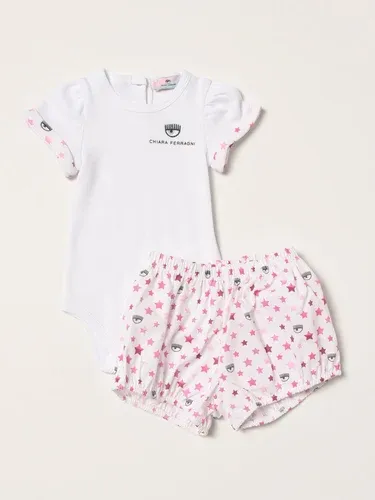 Set body + pantaloncino Chiara Ferragni in cotone interlock (55736503)