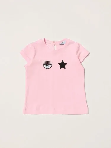 T-shirt Chiara Ferragni con ricamo Eyestar (55736492) T-shirt Chiara Ferragni con ricamo Eyestar (55736492)