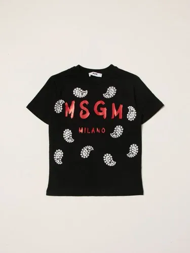 T-shirt Msgm Kids con stampa logo (55736656)