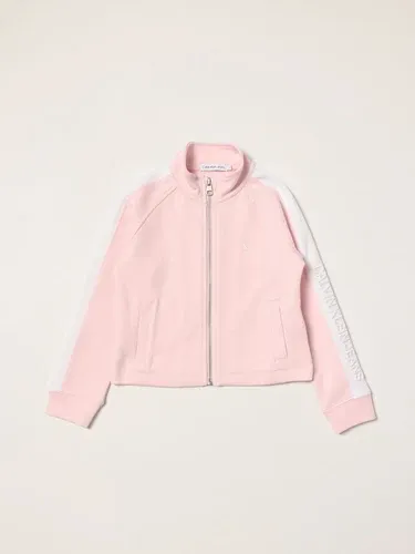 Felpa Calvin Klein con bande e logo (55736709)