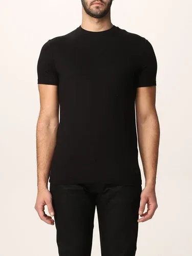 T-shirt Emporio Armani in viscosa stretch con logo (55758701)