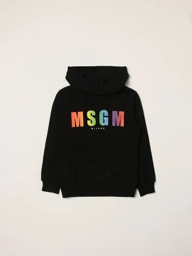 Felpa Msgm Kids con logo multicolor (55758691)