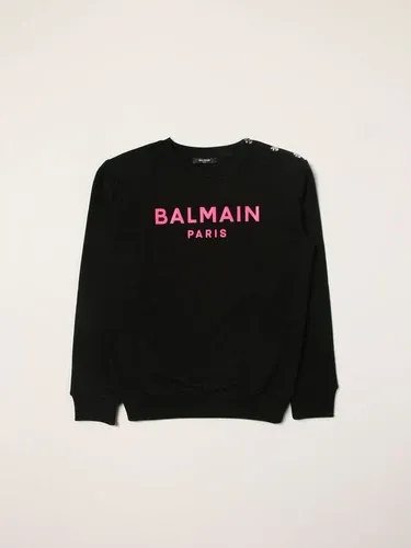 Felpa Balmain in cotone con logo (56024297) Felpa Balmain in cotone con logo (56024297)