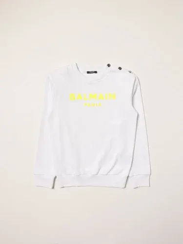 Felpa Balmain in cotone con logo (55779050) Felpa Balmain in cotone con logo (55779050)