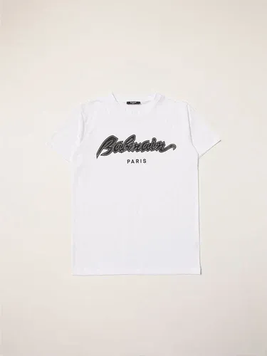 T-shirt Balmain in cotone con logo (55779223)