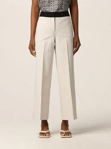 Pantalone S Max Mara in cotone e viscosa stretch (55786632)