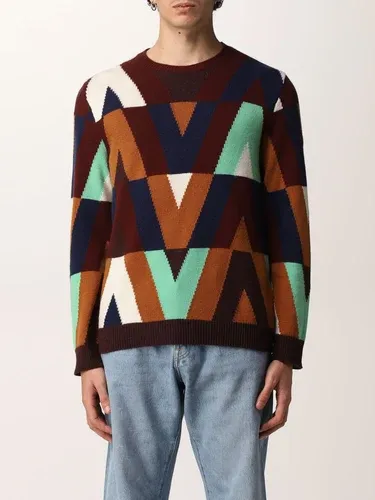 Maglia Valentino con motivo V Optical (55786617)