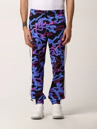 Pantalone Valentino con stampa Neon Camou all over (55786618)