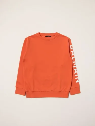 Felpa Balmain in cotone con logo (55786862)