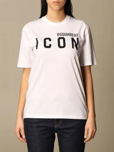 T-shirt Dsquared2 in cotone con logo Icon (101250491)