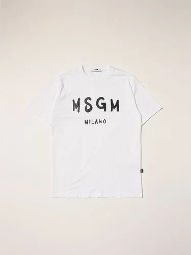 T-shirt Msgm Kids in cotone con logo (55844993)
