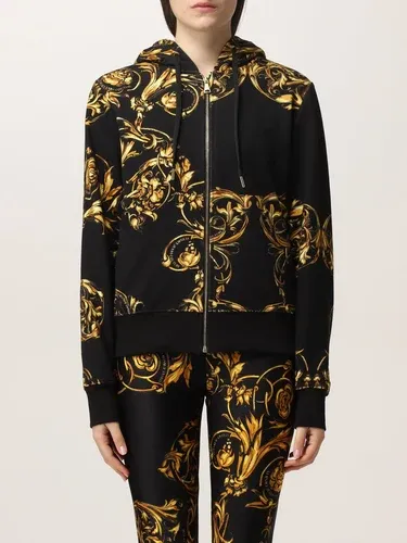 Felpa Versace Jeans Couture con stampa Regalia Baroque (55845066)