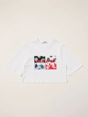 T-shirt Msgm Kids con stampa patchwork (55845134)