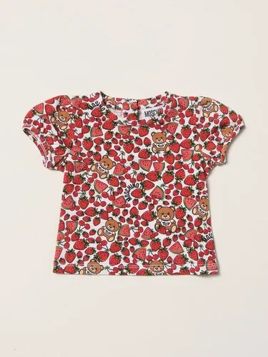 T-shirt Moschino Baby con stampa all over (55845138)