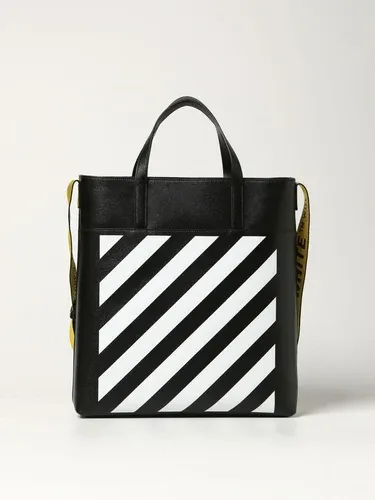 Borsa shopping Off-White in pelle saffiano (55883862) Borsa shopping Off-White in pelle saffiano (55883862)