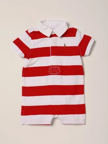 Tutina corta Polo Ralph Lauren in cotone a righe (55883863) Tutina corta Polo Ralph Lauren in cotone a righe (55883863)