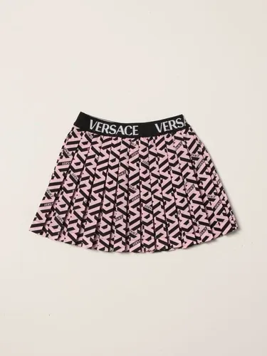 Young Versace Gonna corta Versace Young con motivo Greca (55883948)