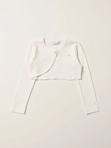 Cardigan cropped Monnalisa in viscosa stretch (55900297) Cardigan cropped Monnalisa in viscosa stretch (55900297)