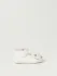Scarpe da culla Monnalisa in tela glitter con fiocchi (55900379)