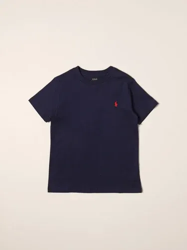 T-shirt Polo Ralph Lauren in cotone con logo (55960904) T-shirt Polo Ralph Lauren in cotone con logo (55960904)