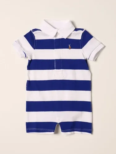 Tutina corta Polo Ralph Lauren in cotone a righe (55900453)