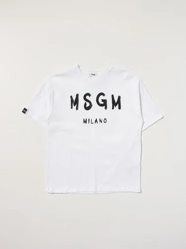 T-shirt Msgm Kids in cotone con logo (55960306)