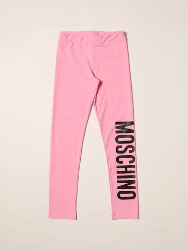 Leggings Moschino Kid in cotone con logo (55960911) Leggings Moschino Kid in cotone con logo (55960911)