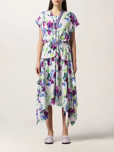 Abito midi Kenzo con stampa Blurred Flowers (55960960)