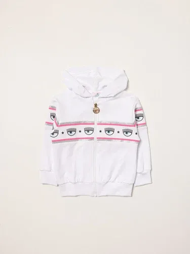 Felpa Chiara Ferragni in cotone con banda Logomania (55999105) Felpa Chiara Ferragni in cotone con banda Logomania (55999105)