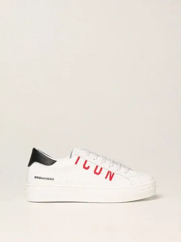 Sneakers Icon Dsquared2 Junior in pelle (55999165)