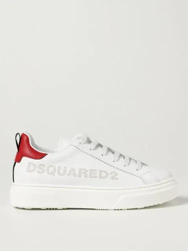 Sneakers Dsquared2 Junior in pelle liscia (55999167)