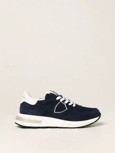 Sneakers Philippe Model Junior in camoscio e nylon (55999185)