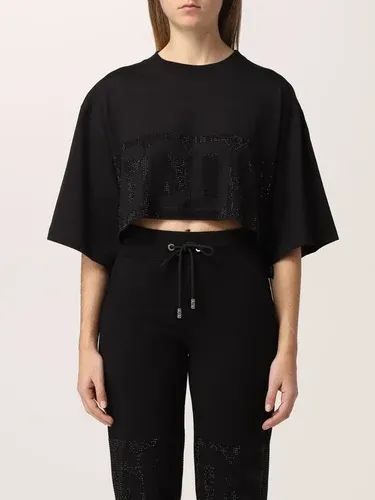 T-shirt cropped Gcds in cotone (55999333)