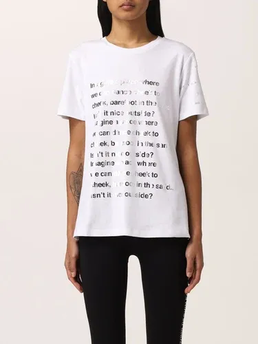 T-shirt S Max Mara in cotone con stampa (56024347)